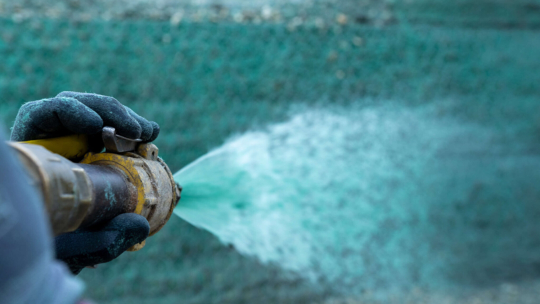 Mbjellje Hidraulike (Hydroseeding)